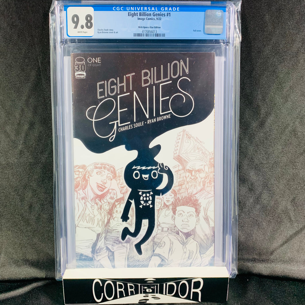 Eight Billion Genies Issue 1 Image NYC Wish Upon a Star Foil Variant CGC 9.8
